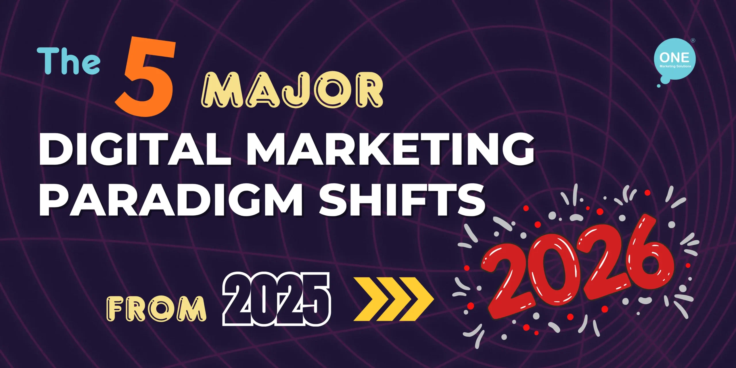 The 5 Major Digital Marketing Paradigm Shifts from 2025 to 2026