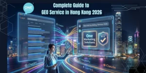 Complete Guide to GEO Service in Hong Kong 2026: Get AI Tools to Recommend Your Brand in 3 Months | One Marketing Solutions