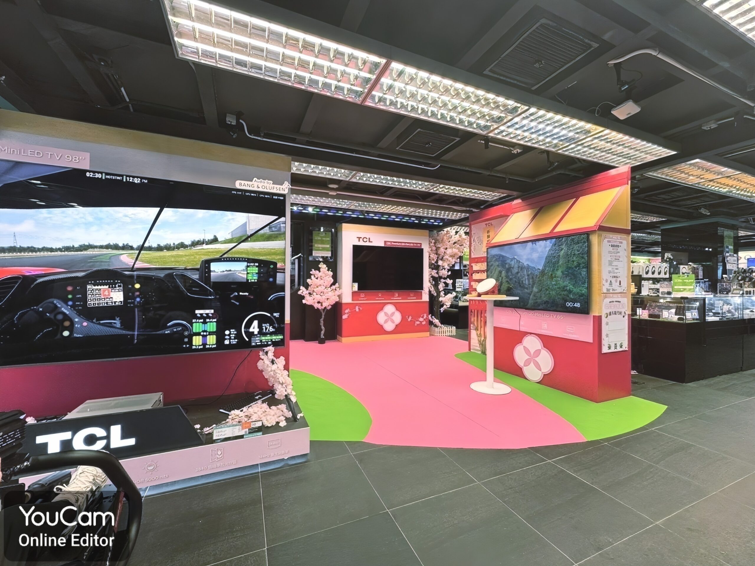 TCL 活動現場 — 沉浸式展覽空間